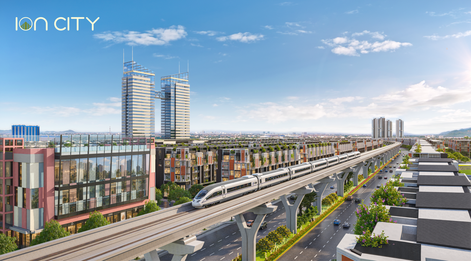 Phối cảnh khách sạn Sheraton trong khu đô thị ION City Nội Hoàng
