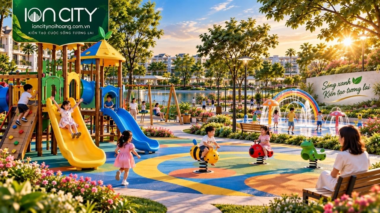 khu vui chơi trẻ em nội hoàng ion city