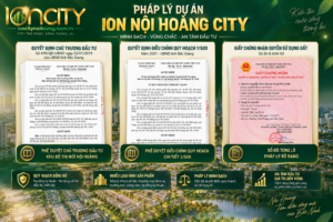 Pháp lý dự án ION City Nội Hoàng