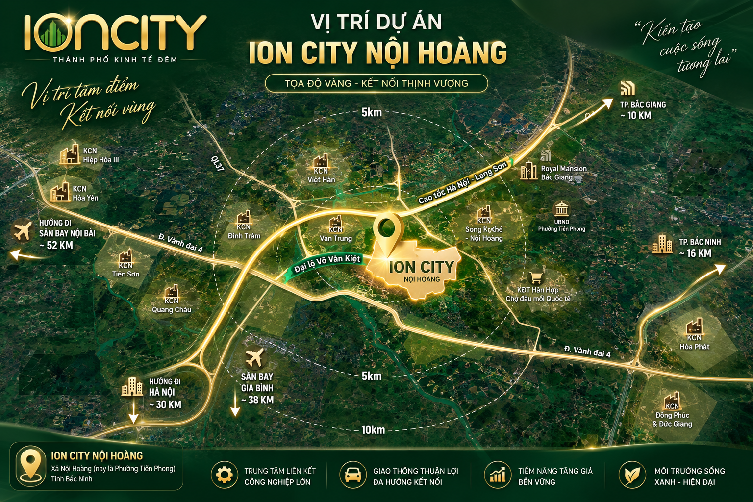 vị trí ion city nội hoàng